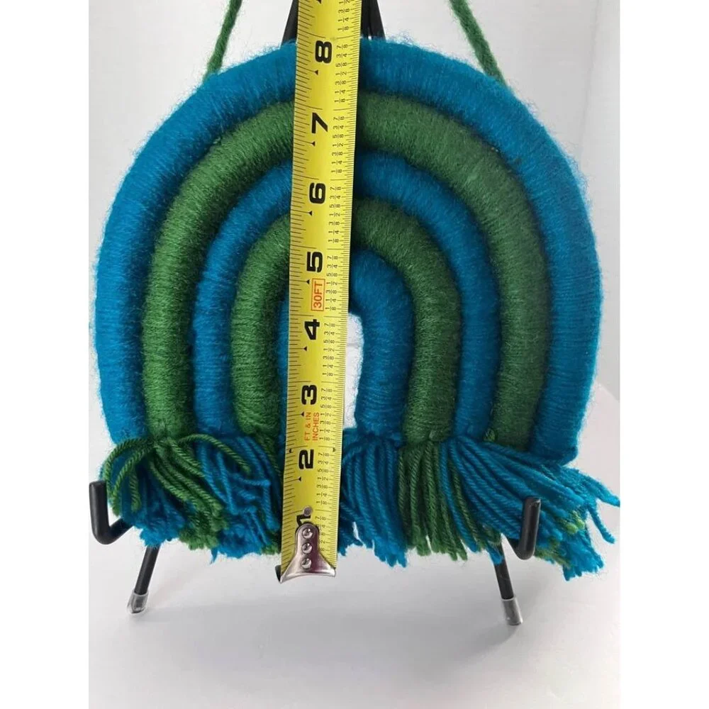 Opalhouse - Rainbow Acrylic Wall Hanging Art Green Blue